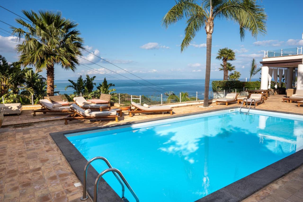 Luxury Taorum Villa With Spectacular Sea Views In Taormina Exterior photo