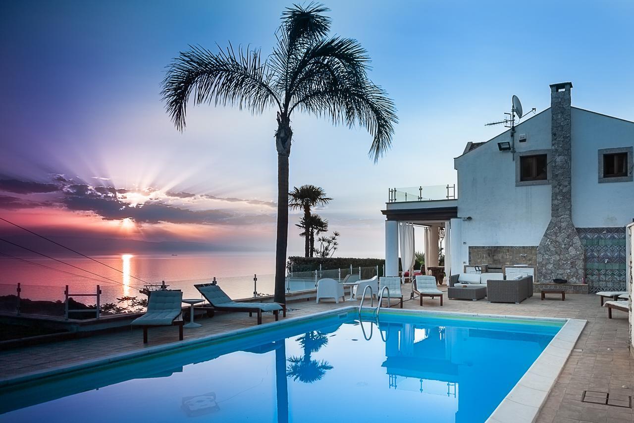 Luxury Taorum Villa With Spectacular Sea Views In Taormina Exterior photo