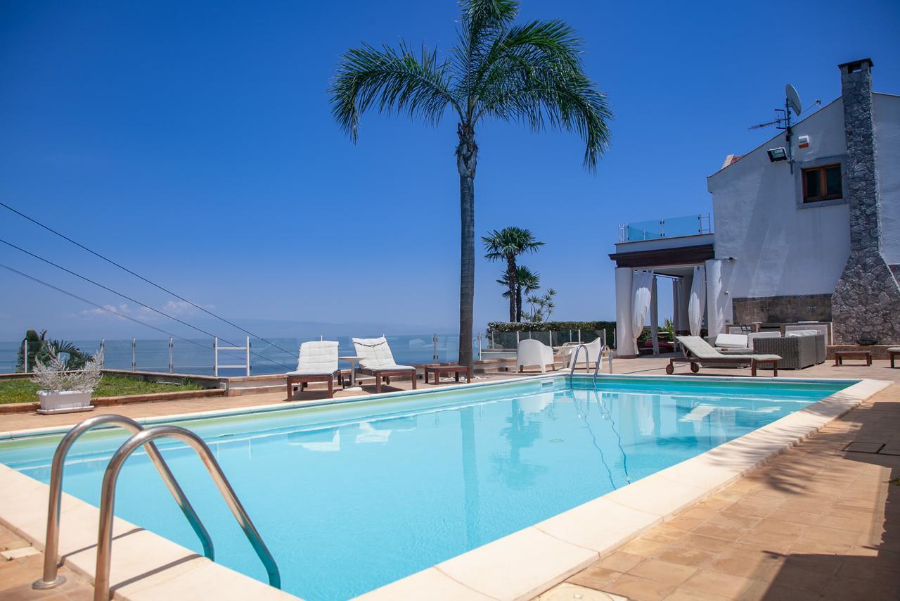Luxury Taorum Villa With Spectacular Sea Views In Taormina Exterior photo