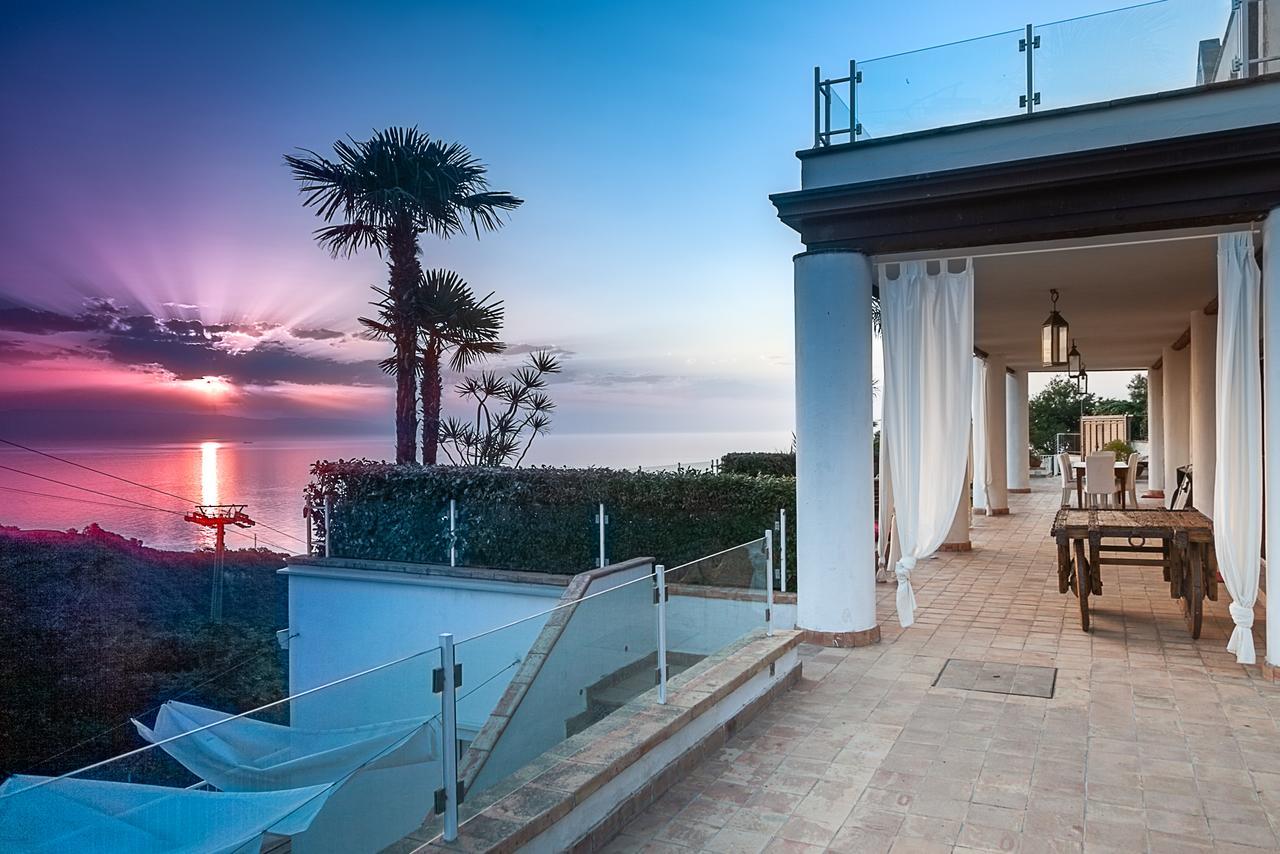 Luxury Taorum Villa With Spectacular Sea Views In Taormina Exterior photo