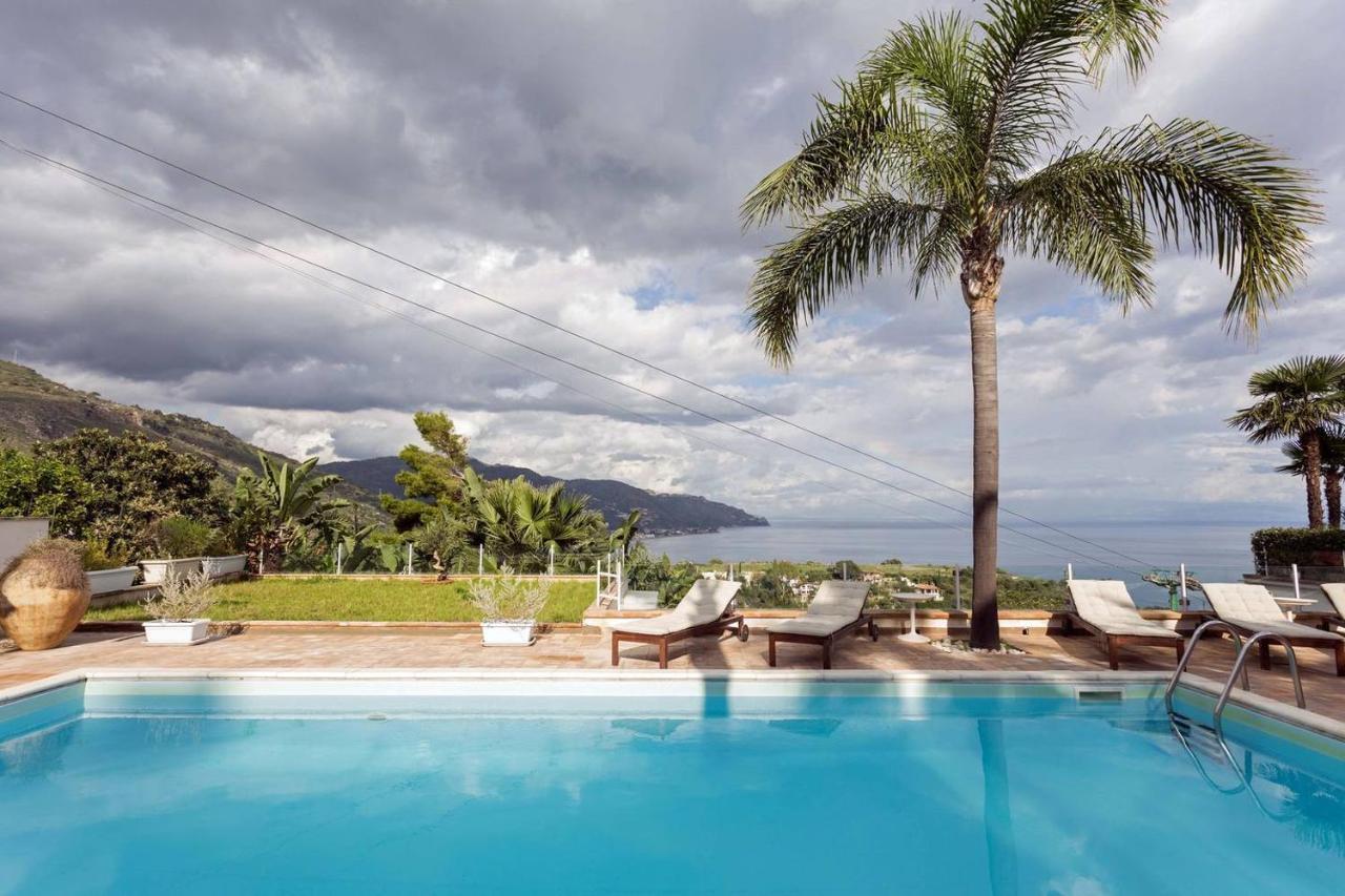 Luxury Taorum Villa With Spectacular Sea Views In Taormina Exterior photo