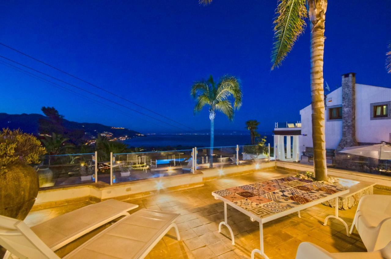 Luxury Taorum Villa With Spectacular Sea Views In Taormina Exterior photo